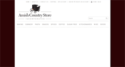 Desktop Screenshot of amishcountrystoreonline.com